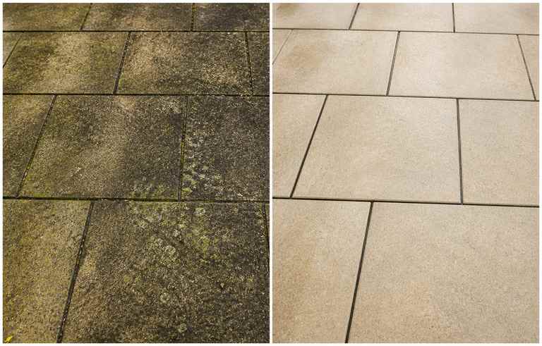 Patios cleaning service photo